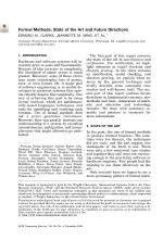 Formal Methods: State of the Art and Future Directions