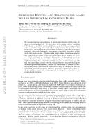 Embedding Entities and Relations for Learning and Inference in Knowledge Bases