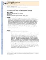 Construal-Level Theory of Psychological Distance