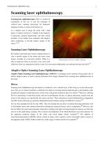 Scanning laser ophthalmoscopy