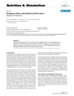 Ketogenic diets and physical performance