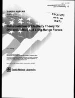 Reformulation of Elasticity Theory for Discontinuities and Long-Range Forces
