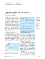 The neglected epidemic: road traffic injuries in developing countries