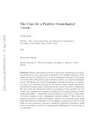The Case for a Positive Cosmological Λ-term