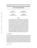 SMART: Scalable Multi-agent Real-time Simulation via Next-token Prediction