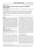 RDP3: a flexible and fast computer program for analyzing recombination