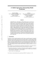 A Unified Approach to Interpreting Model Predictions