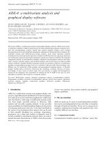 ADE-4: a multivariate analysis and graphical display software