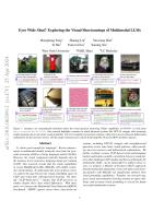 Eyes Wide Shut? Exploring the Visual Shortcomings of Multimodal LLMs