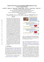 Logical Closed Loop: Uncovering Object Hallucinations in Large Vision-Language Models