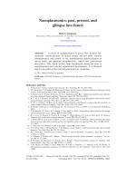 Nanoplasmonics: past, present, and glimpse into future