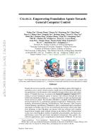 CRADLE: Empowering Foundation Agents Towards General Computer Control