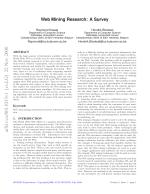 Web Mining Research: A Survey