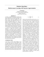 Residual Algorithms: Reinforcement Learning with Function Approximation