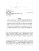 Identifying Mislabeled Training Data