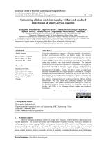 Enhancing clinical decision-making with cloud-enabled integration of image-driven insights