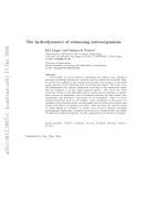 The hydrodynamics of swimming microorganisms