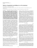 Effects of population and affluence on CO2 emissions
