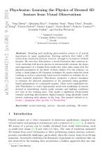 PhysAvatar: Learning the Physics of Dressed 3D Avatars from Visual Observations