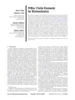 FEBio: Finite Elements for Biomechanics