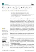 Enhancing Healthcare through Sensor-Enabled Digital Twins in Smart Environments: A Comprehensive Analysis