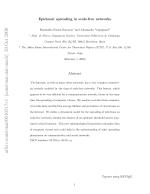 Epidemic spreading in scale-free networks
