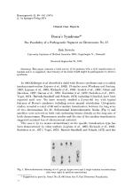 Down’s Syndrome* The Possibility of a Pathogenetic Segment on Chromosome No. 21