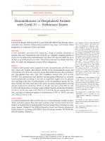 Dexamethasone in Hospitalized Patients with Covid-19 — Preliminary Report