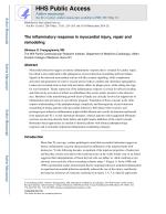 The inflammatory response in myocardial injury, repair and remodeling