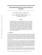 Personalized Federated Learning with Moreau Envelopes