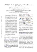 M³CoT: A Novel Benchmark for Multi-Domain Multi-step Multi-modal Chain-of-Thought