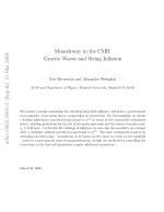 Monodromy in the CMB: Gravity Waves and String Inflation