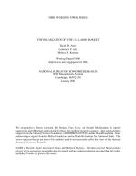 THE POLARIZATION OF THE U.S. LABOR MARKET