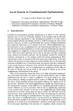 Local Search in Combinatorial Optimization