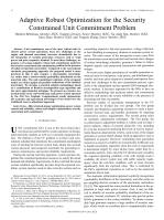 Adaptive Robust Optimization for the Security Constrained Unit Commitment Problem