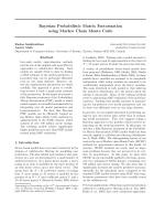 Bayesian Probabilistic Matrix Factorization using Markov Chain Monte Carlo
