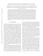 Density functional method for nonequilibrium electron transport
