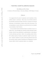 Social force model for pedestrian dynamics