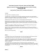 International Covenant on Economic, Social and Cultural Rights