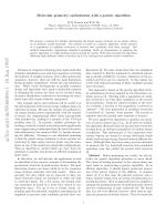 Molecular geometry optimization with a genetic algorithm