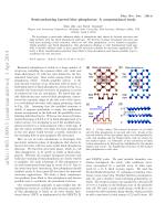 Semiconducting layered blue phosphorus: A computational study