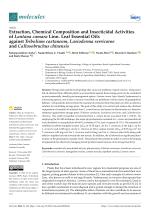 Extraction, Chemical Composition and Insecticidal Activities of Lantana camara Linn. Leaf Essential Oils against Tribolium castaneum, Lasioderma serricorne and Callosobruchus chinensis