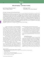 Wound healing - A literature review