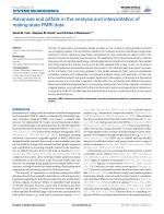 Advances and pitfalls in the analysis and interpretation of resting-state FMRI data