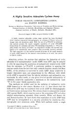 A Highly Sensitive Adenylate Cyclase Assay
