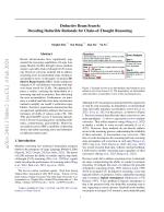 Deductive Beam Search: Decoding Deducible Rationale for Chain-of-Thought Reasoning