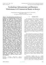 Technology Infrastructure and Business Performance of Commercial Banks in Kenya