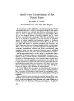 Fresh-water Invertebrates of the United States