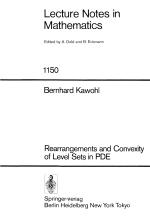 Rearrangements and Convexity of Level Sets in PDE
