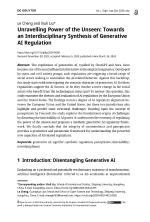 Unravelling Power of the Unseen: Towards an Interdisciplinary Synthesis of Generative AI Regulation